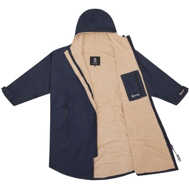 2026 Nyord Primaloft Robe À Langer Extérieur ACC0005 - Navy / Ecru